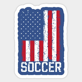 Flag soccer Sticker